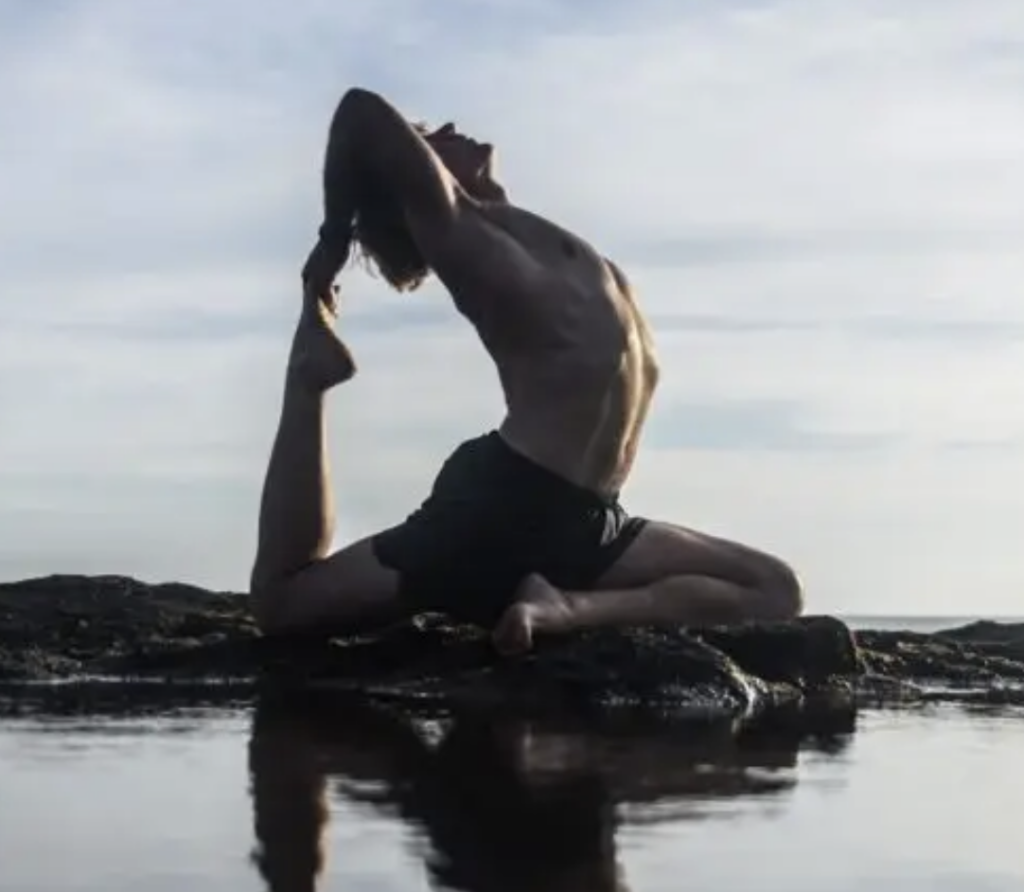 Eoin Finn with blissology yoga